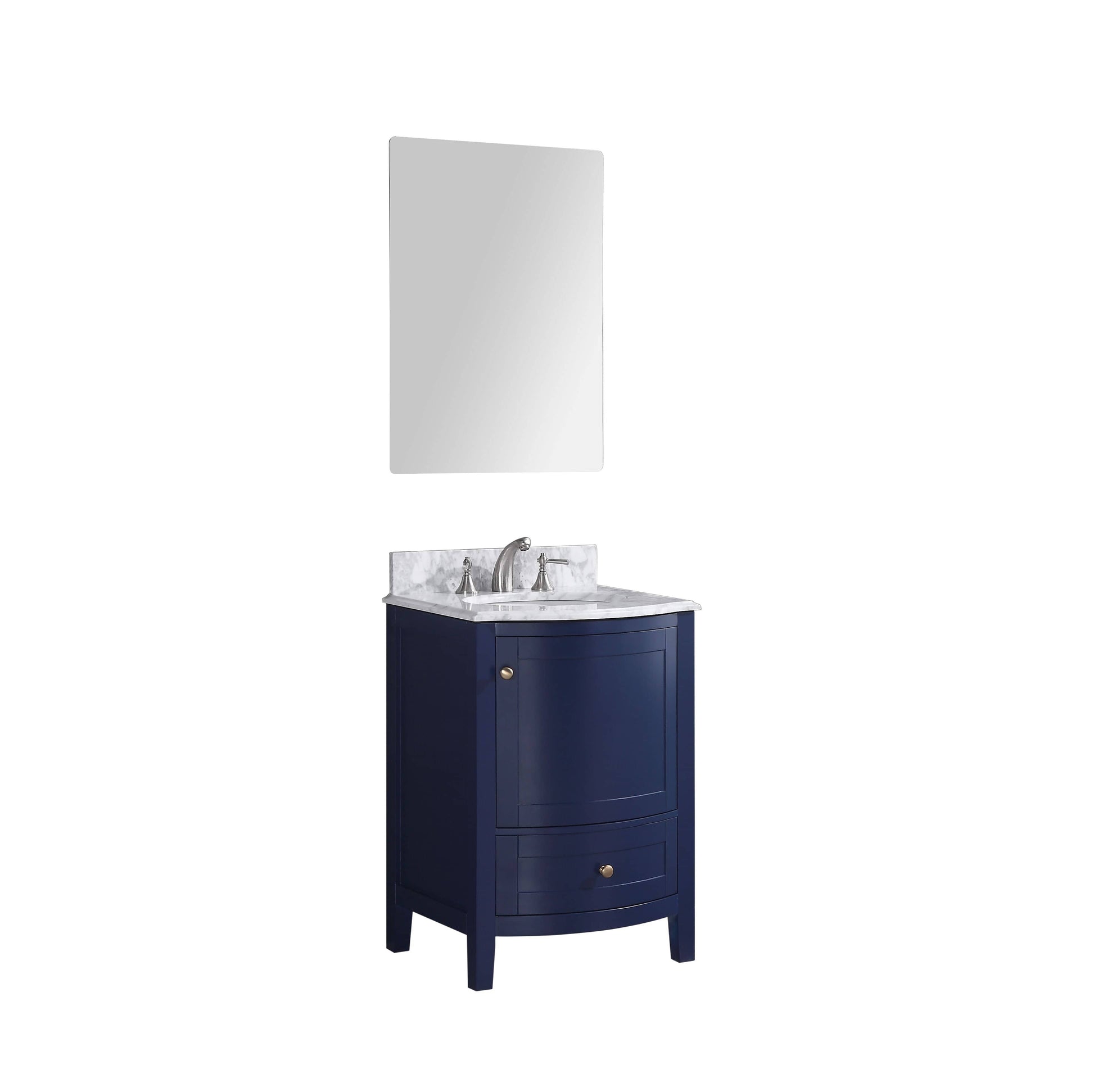 Legion Furniture WT9309-24-B-PVC Legion Furniture WT9309-24-B-PVC 24" Blue Bathroom Vanity without Mirror - PVC