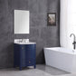 Legion Furniture WT9309-24-B-PVC Legion Furniture WT9309-24-B-PVC 24" Blue Bathroom Vanity without Mirror - PVC