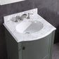 Legion Furniture WT9309-24-PG-PVC Legion Furniture WT9309-24-PG-PVC 24" Pewter Green Bathroom Vanity - PVC