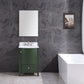 Legion Furniture WT9309-24-VG-PVC Legion Furniture WT9309-24-VG-PVC 24" Vogue Green Bathroom Vanity - PVC