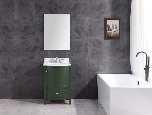 Legion Furniture WT9309-24-VG-PVC Legion Furniture WT9309-24-VG-PVC 24" Vogue Green Bathroom Vanity - PVC