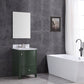 Legion Furniture WT9309-24-VG-PVC Legion Furniture WT9309-24-VG-PVC 24" Vogue Green Bathroom Vanity - PVC