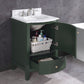 Legion Furniture WT9309-24-VG-PVC Legion Furniture WT9309-24-VG-PVC 24" Vogue Green Bathroom Vanity - PVC