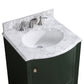 Legion Furniture WT9309-24-VG-PVC Legion Furniture WT9309-24-VG-PVC 24" Vogue Green Bathroom Vanity - PVC