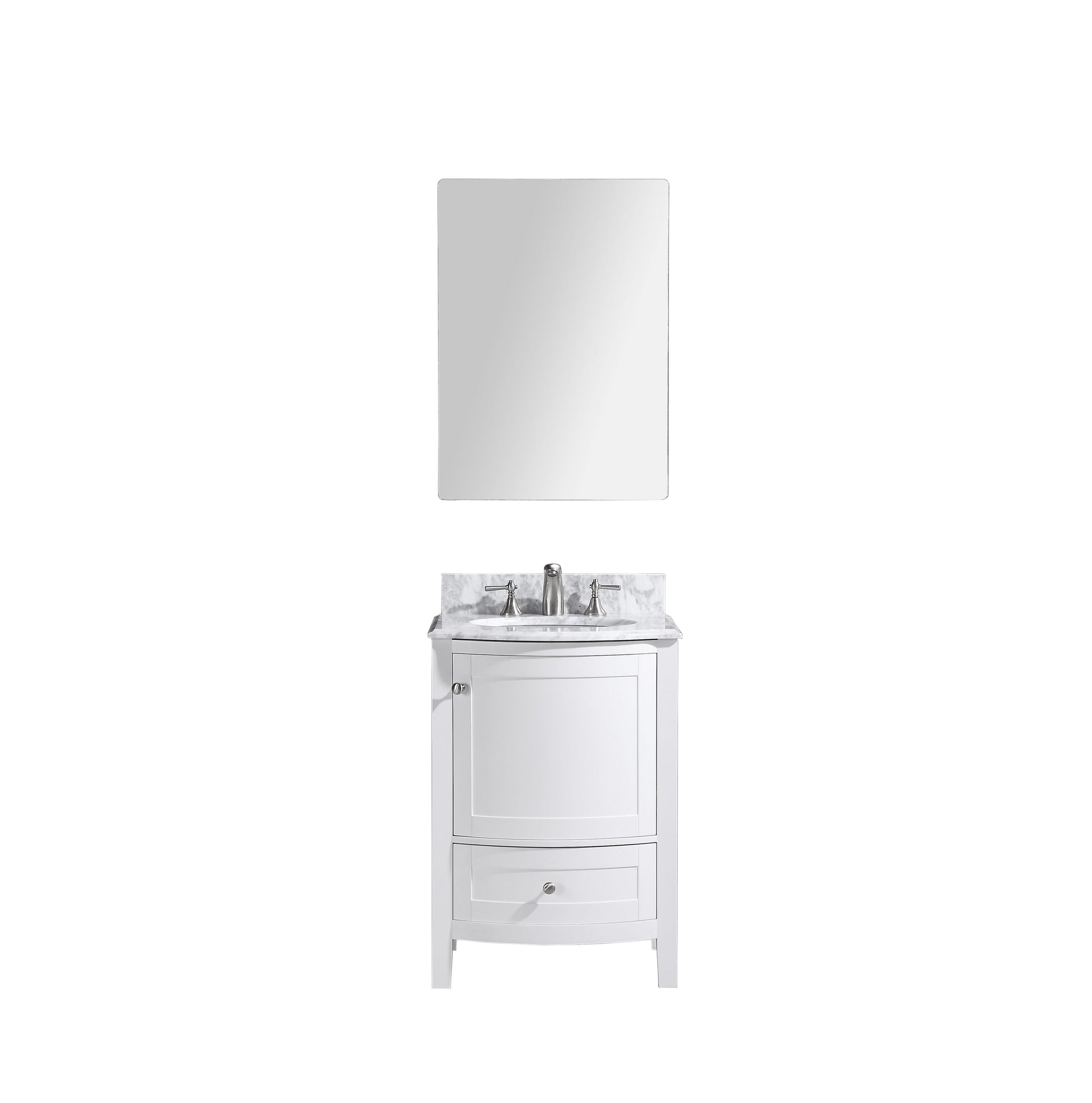 Legion Furniture WT9309-24-W-PVC Legion Furniture WT9309-24-W-PVC 24" White Bathroom Vanity - PVC