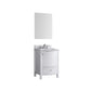 Legion Furniture WT9309-24-W-PVC Legion Furniture WT9309-24-W-PVC 24" White Bathroom Vanity - PVC