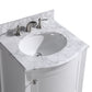 Legion Furniture WT9309-24-W-PVC Legion Furniture WT9309-24-W-PVC 24" White Bathroom Vanity - PVC