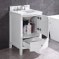 Legion Furniture WT9309-24-W-PVC Legion Furniture WT9309-24-W-PVC 24" White Bathroom Vanity - PVC