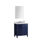 Legion Furniture WT9309-30-B-PVC Legion Furniture WT9309-30-B-PVC 30" Blue Bathroom Vanity - PVC