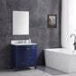 Legion Furniture WT9309-30-B-PVC Legion Furniture WT9309-30-B-PVC 30" Blue Bathroom Vanity - PVC