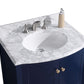 Legion Furniture WT9309-30-B-PVC Legion Furniture WT9309-30-B-PVC 30" Blue Bathroom Vanity - PVC