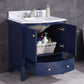 Legion Furniture WT9309-30-B-PVC Legion Furniture WT9309-30-B-PVC 30" Blue Bathroom Vanity - PVC