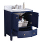 Legion Furniture WT9309-30-B-PVC Legion Furniture WT9309-30-B-PVC 30" Blue Bathroom Vanity - PVC