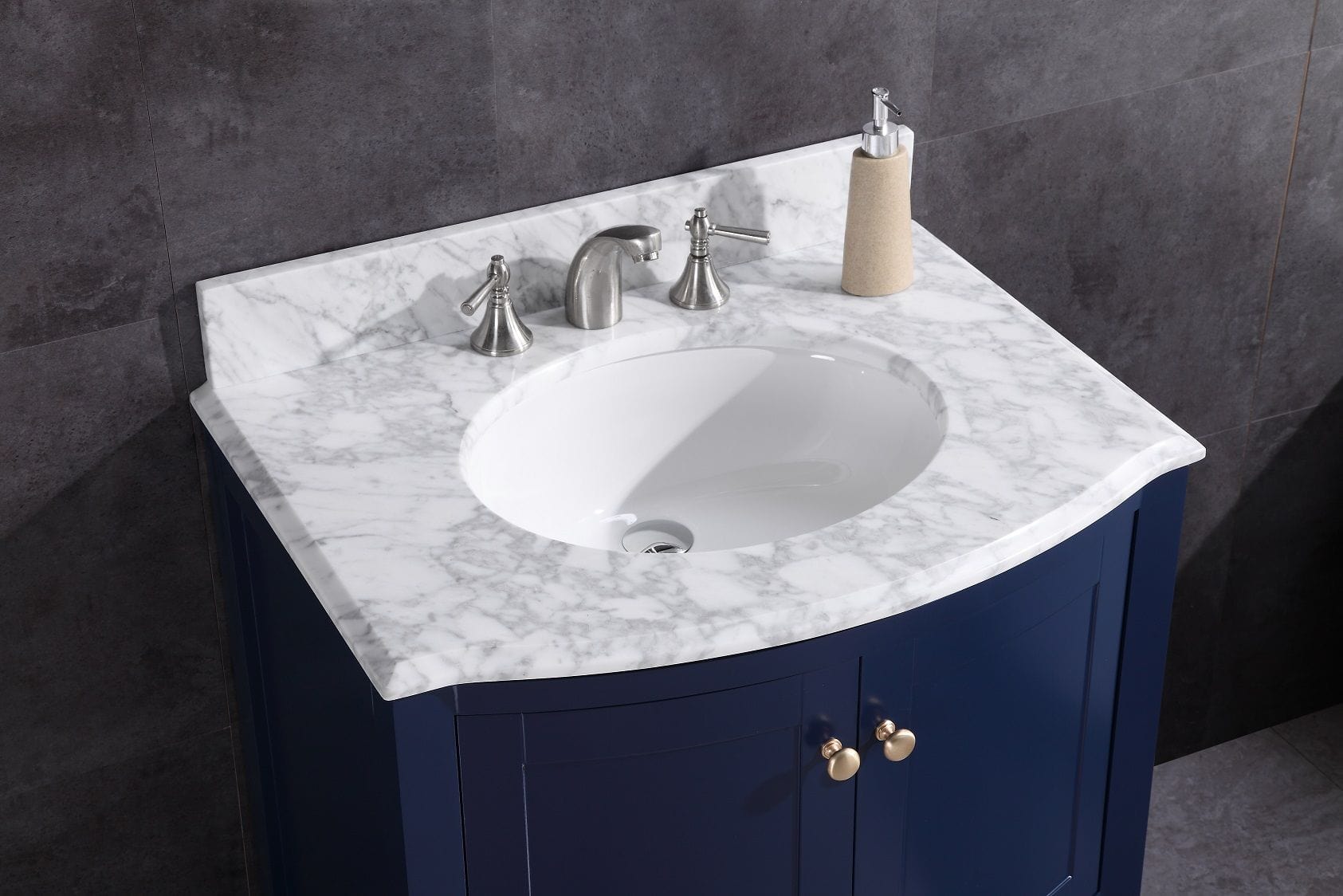 Legion Furniture WT9309-30-B-PVC Legion Furniture WT9309-30-B-PVC 30" Blue Bathroom Vanity - PVC