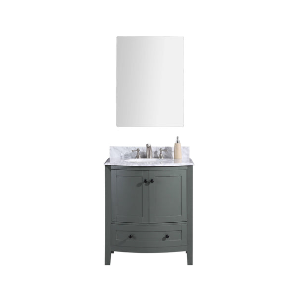 Legion Furniture WT9309-30-PG-PVC Legion Furniture WT9309-30-PG-PVC 30 Pewter Green Bathroom Vanity - PVC