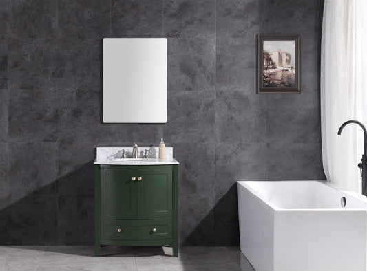 Legion Furniture WT9309-30-VG-PVC Legion Furniture WT9309-30-VG-PVC 30" Vogue Green Bathroom Vanity - PVC