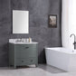 Legion Furniture WT9309-36-PG-PVC Legion Furniture WT9309-36-PG-PVC 36" Pewter Green Bathroom Vanity - PVC