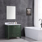 Legion Furniture WT9309-36-VG-PVC Legion Furniture WT9309-36-VG-PVC 36" Vogue Green Bathroom Vanity - PVC