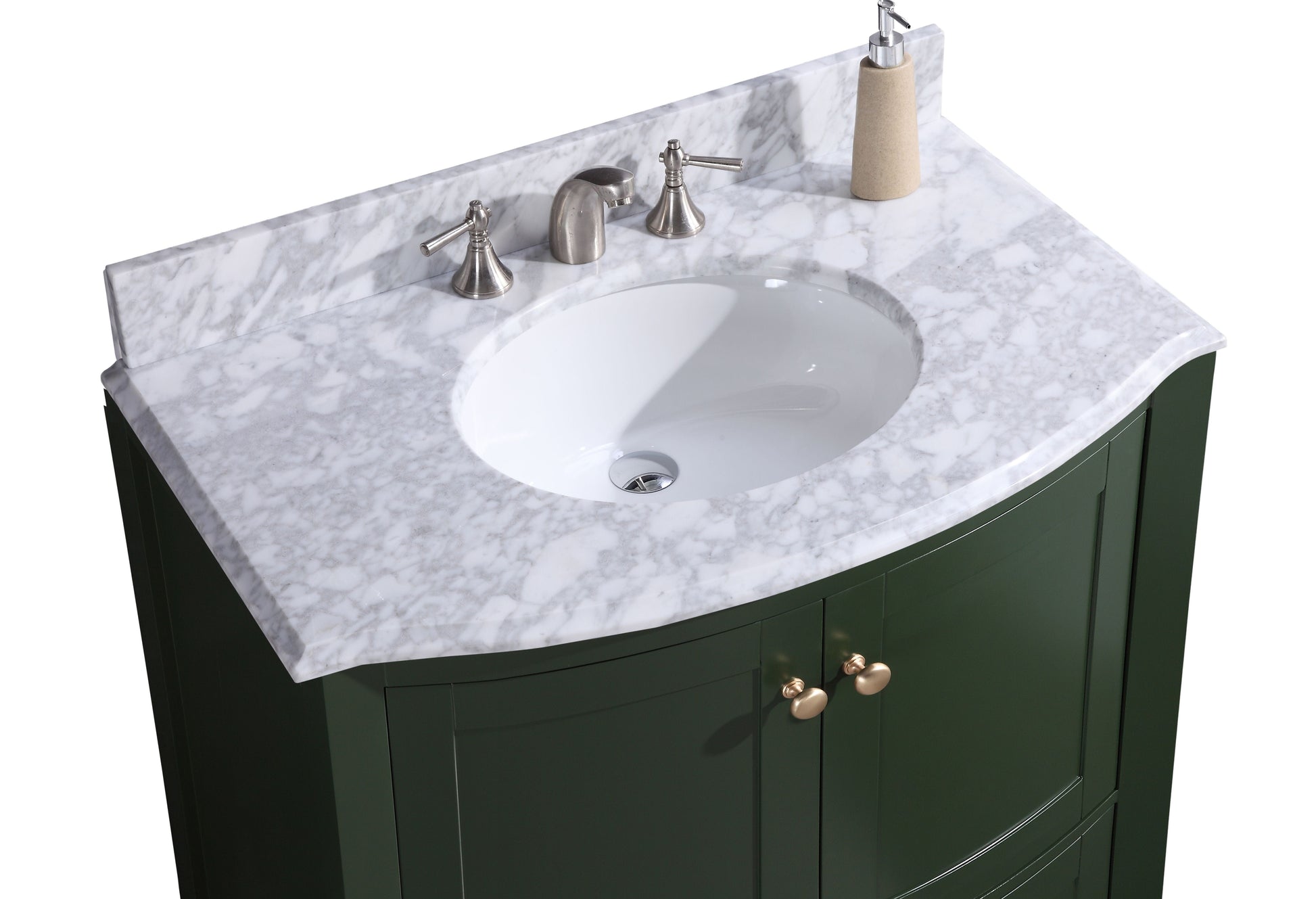 Legion Furniture WT9309-36-VG-PVC Legion Furniture WT9309-36-VG-PVC 36" Vogue Green Bathroom Vanity - PVC