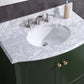 Legion Furniture WT9309-36-VG-PVC Legion Furniture WT9309-36-VG-PVC 36" Vogue Green Bathroom Vanity - PVC