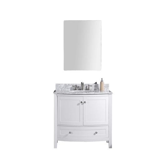 Legion Furniture WT9309-36-W-PVC Legion Furniture WT9309-36-W-PVC 36" White Bathroom Vanity - PVC