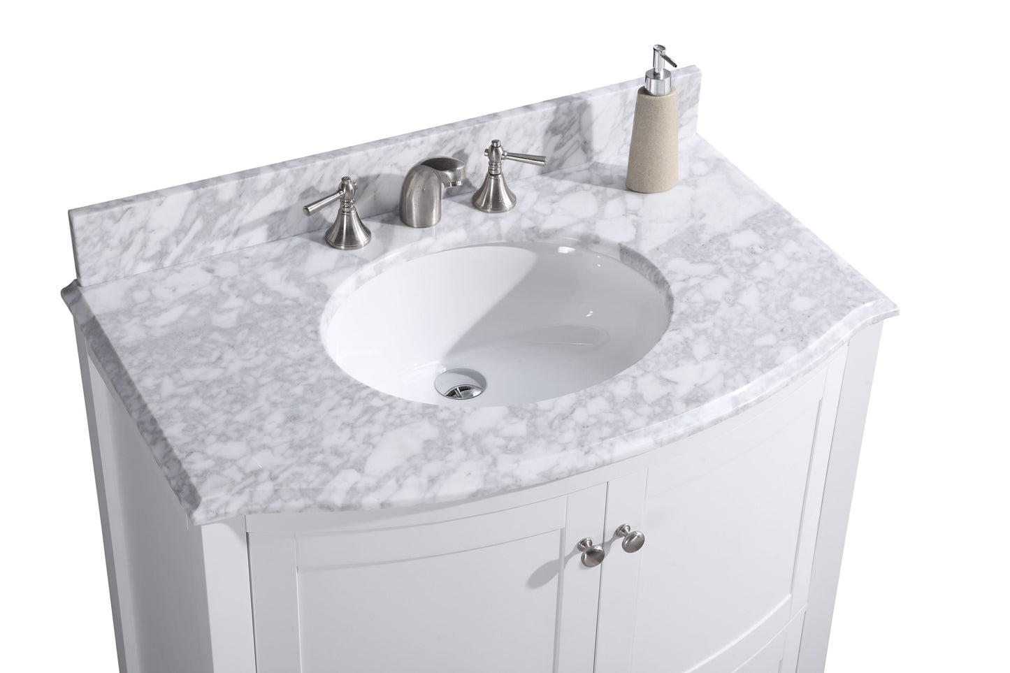 Legion Furniture WT9309-36-W-PVC Legion Furniture WT9309-36-W-PVC 36" White Bathroom Vanity - PVC