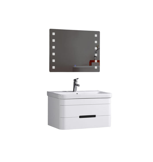 Legion Furniture WT9328-32-PVC Legion Furniture WT9328-32-PVC 32" Bathroom Vanity with LED Mirror - PVC