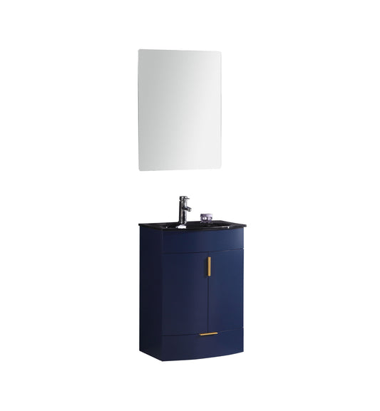 Legion Furniture WTM8130-24-B-PVC Legion Furniture WTM8130-24-B-PVC 24" Blue Bathroom Vanity - PVC