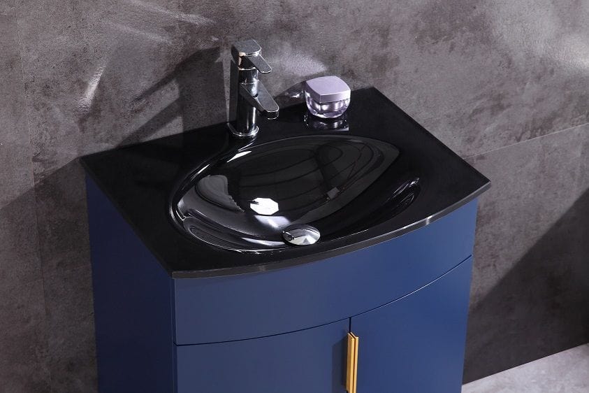 Legion Furniture WTM8130-24-B-PVC Legion Furniture WTM8130-24-B-PVC 24" Blue Bathroom Vanity - PVC