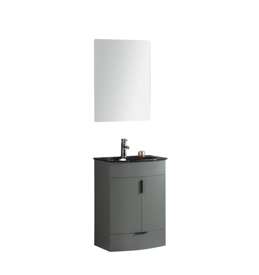 Legion Furniture WTM8130-24-PG-PVC Legion Furniture WTM8130-24-PG-PVC 24" Pewter Green Bathroom Vanity - PVC