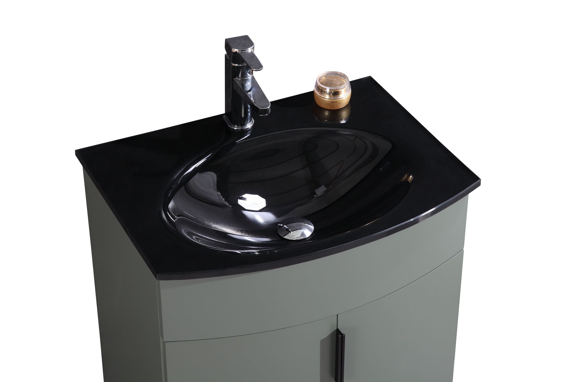 Legion Furniture WTM8130-24-PG-PVC Legion Furniture WTM8130-24-PG-PVC 24" Pewter Green Bathroom Vanity - PVC