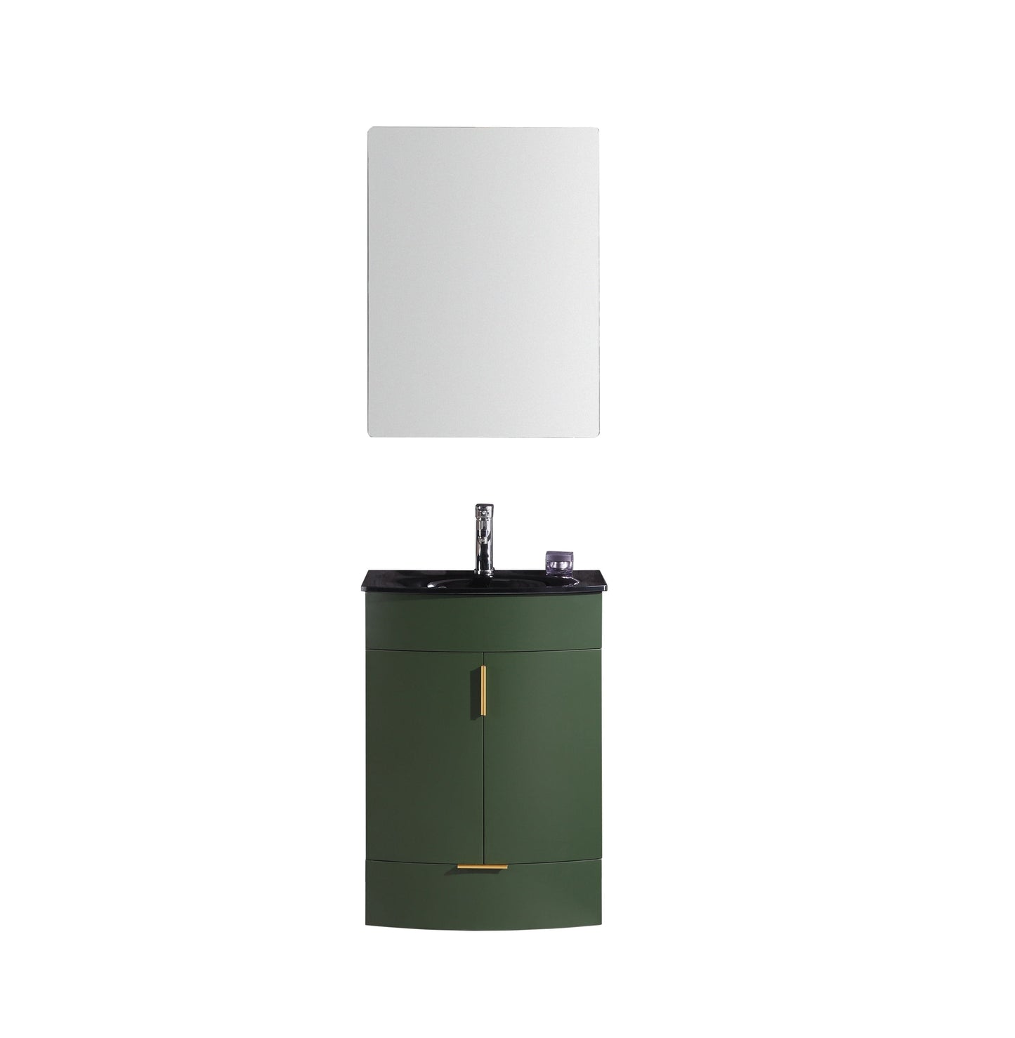 Legion Furniture WTM8130-24-VG-PVC Legion Furniture WTM8130-24-VG-PVC 24" Vogue Green Bathroom Vanity - PVC