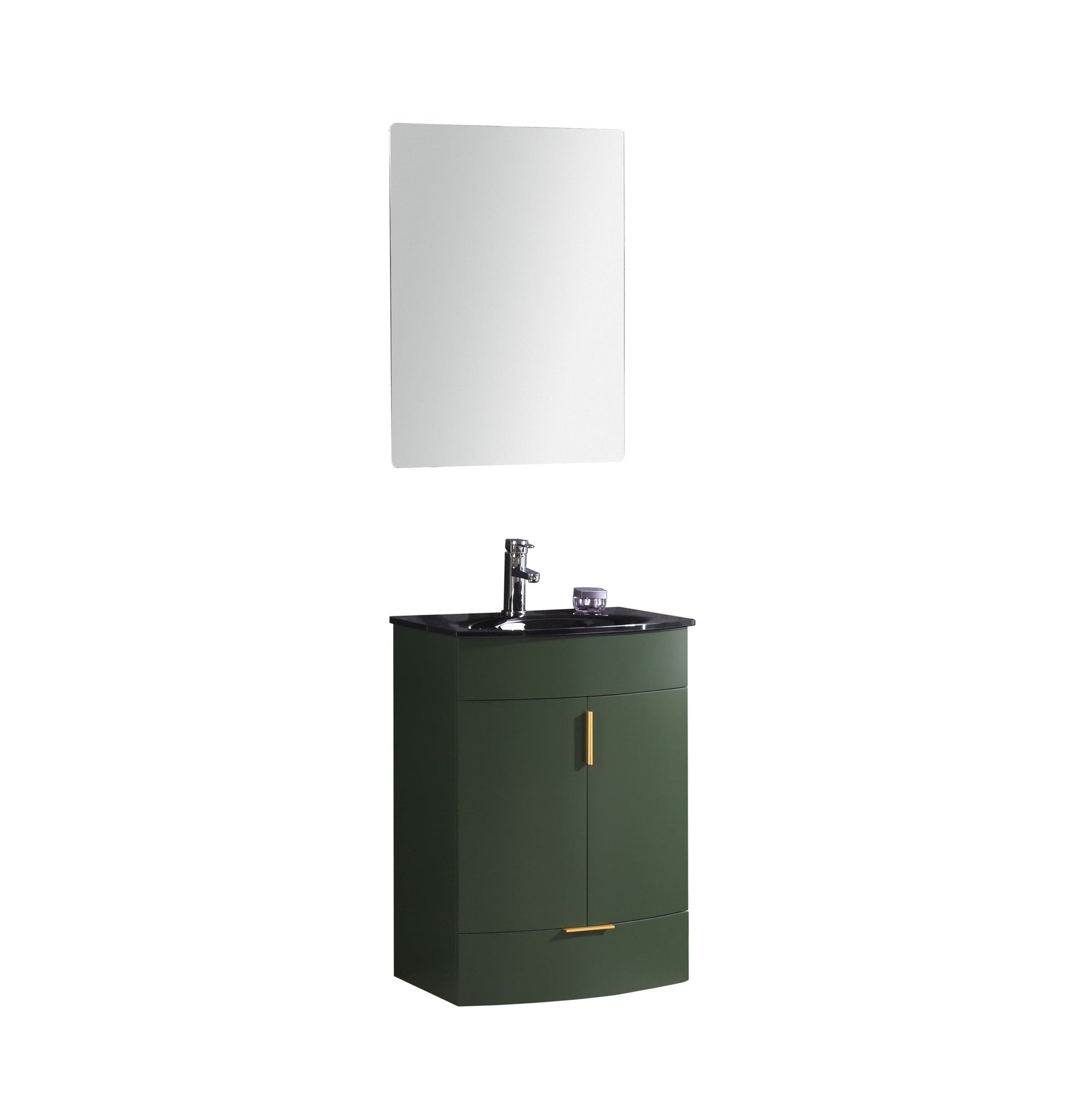 Legion Furniture WTM8130-24-VG-PVC Legion Furniture WTM8130-24-VG-PVC 24" Vogue Green Bathroom Vanity - PVC