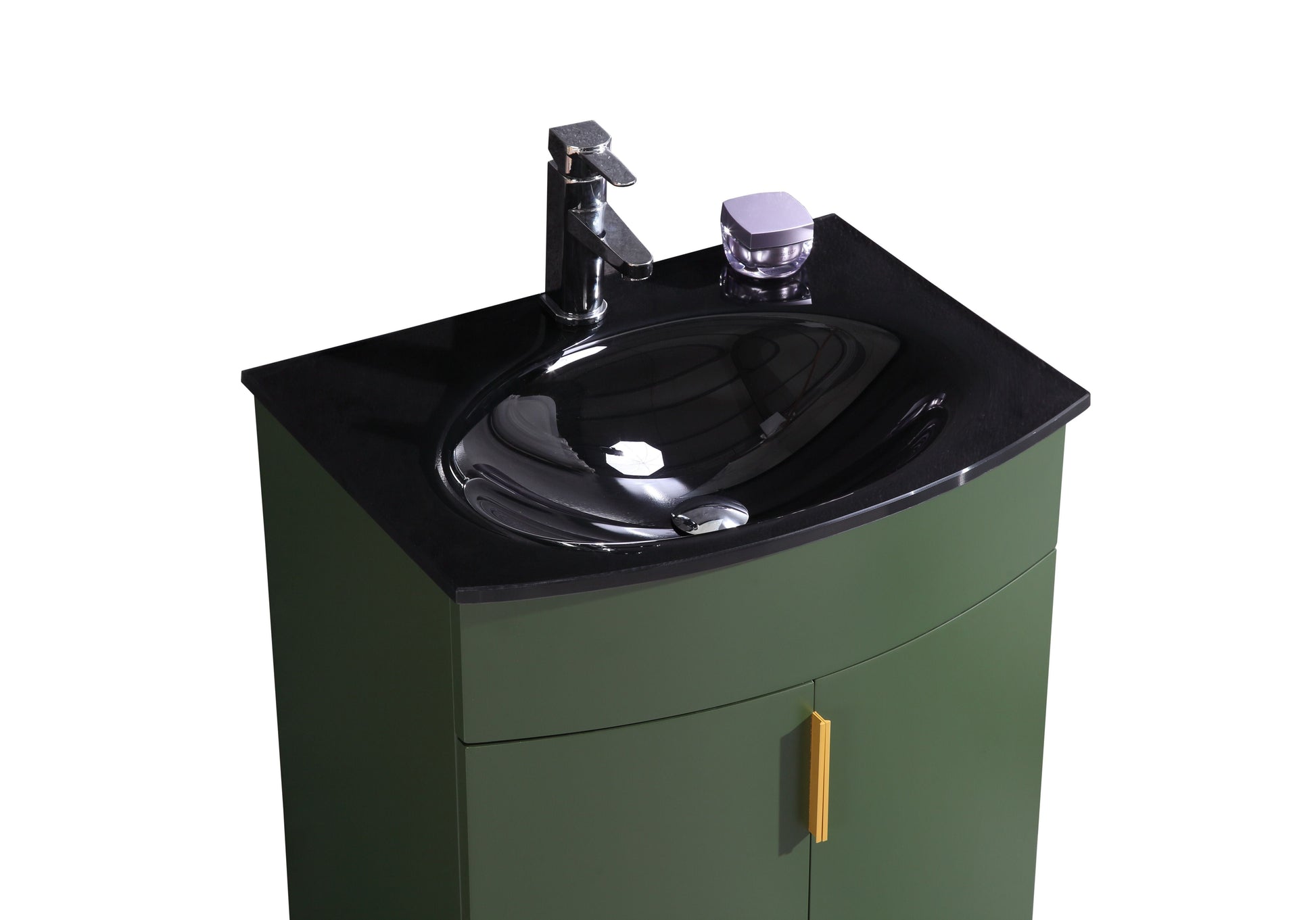 Legion Furniture WTM8130-24-VG-PVC Legion Furniture WTM8130-24-VG-PVC 24" Vogue Green Bathroom Vanity - PVC