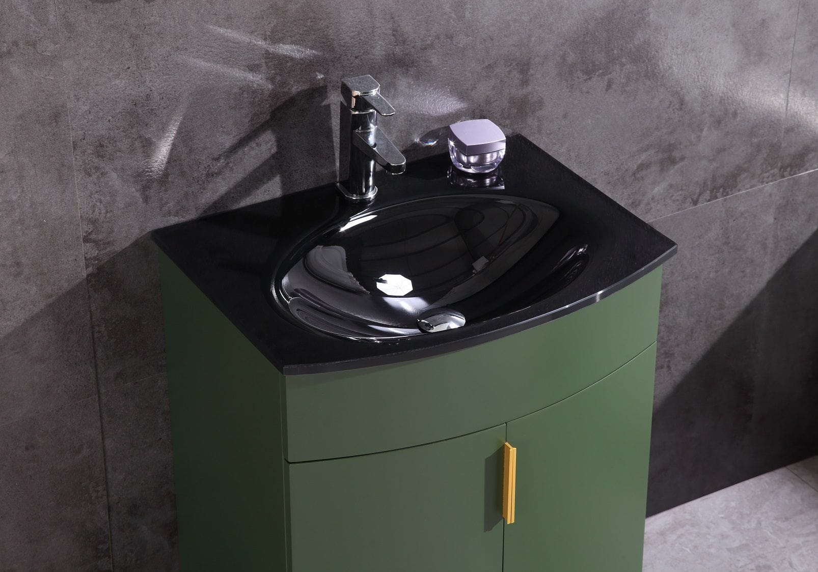 Legion Furniture WTM8130-24-VG-PVC Legion Furniture WTM8130-24-VG-PVC 24" Vogue Green Bathroom Vanity - PVC