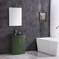 Legion Furniture WTM8130-24-VG-PVC Legion Furniture WTM8130-24-VG-PVC 24" Vogue Green Bathroom Vanity - PVC