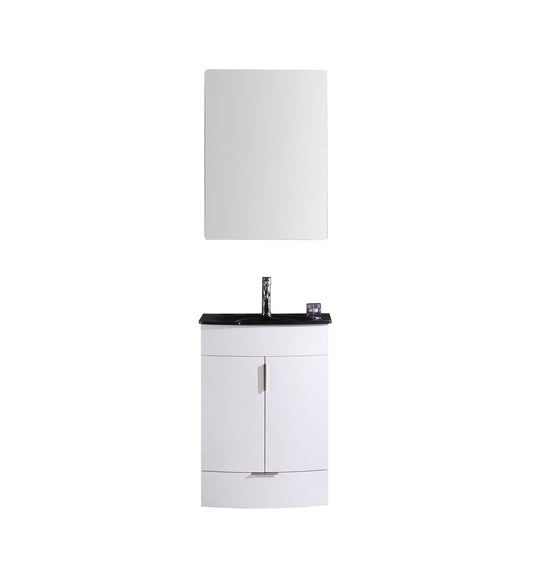 Legion Furniture WTM8130-24-W-PVC Legion Furniture WTM8130-24-W-PVC 24" White Bathroom Vanity - PVC