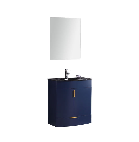 Legion Furniture WTM8130-30-B-PVC Legion Furniture WTM8130-30-B-PVC 30" Blue Bathroom Vanity - PVC