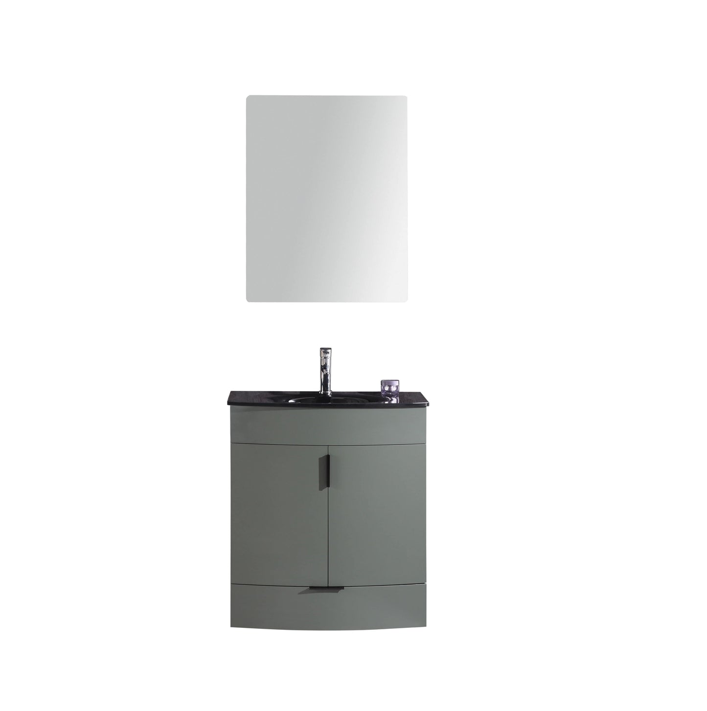 Legion Furniture WTM8130-30-PG-PVC Legion Furniture WTM8130-30-PG-PVC 30" Pewter Green Bathroom Vanity - PVC