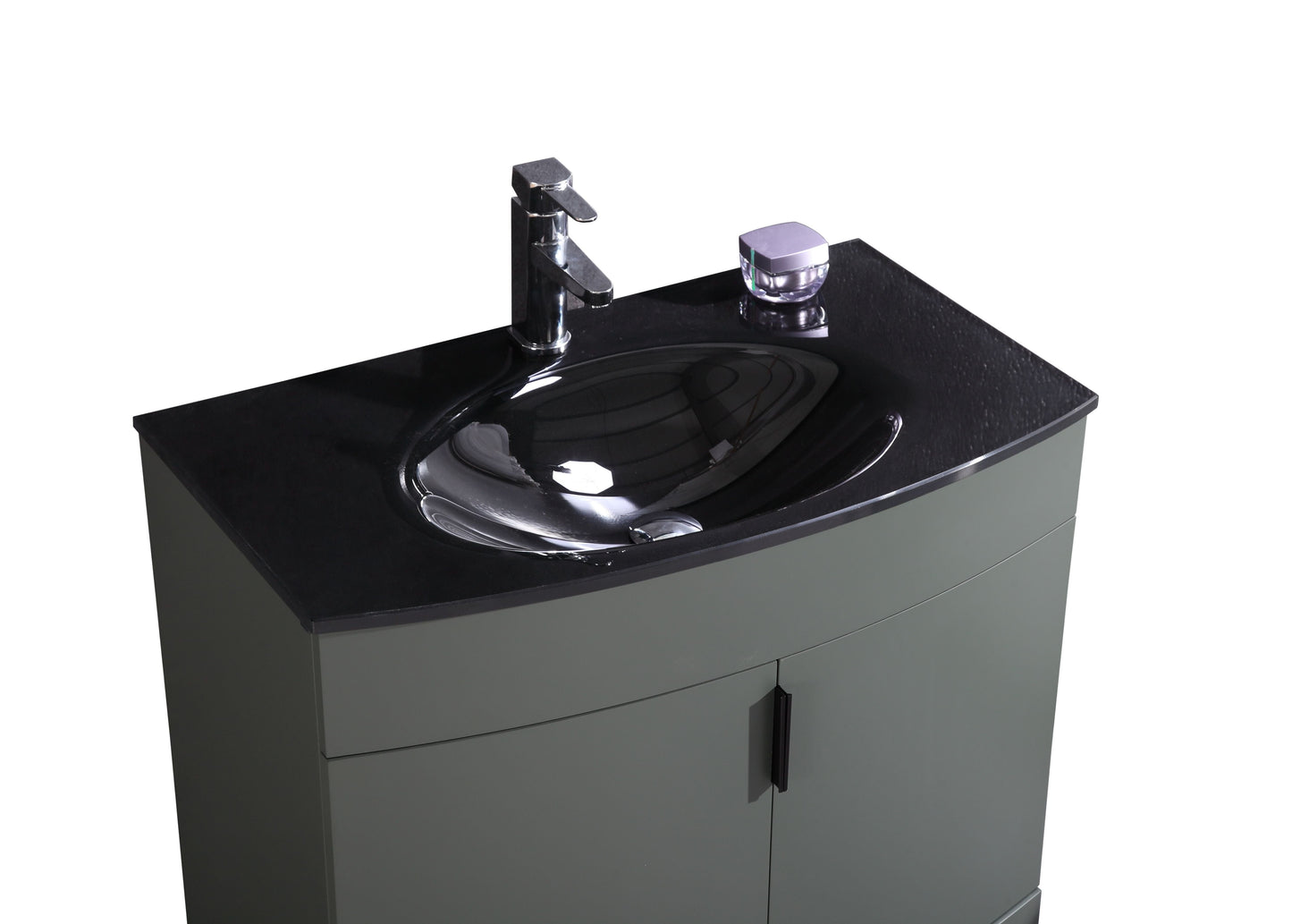 Legion Furniture WTM8130-30-PG-PVC Legion Furniture WTM8130-30-PG-PVC 30" Pewter Green Bathroom Vanity - PVC