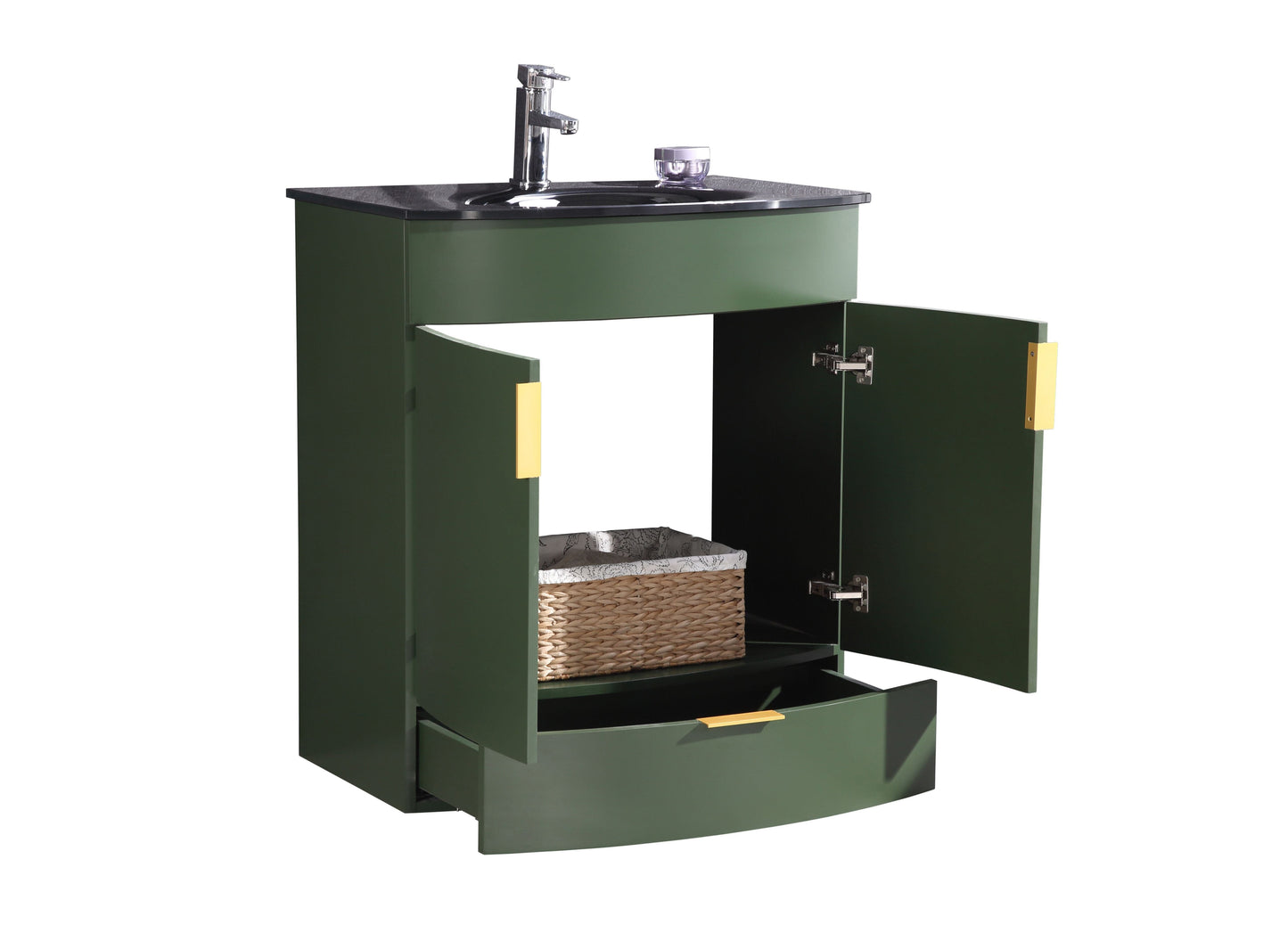 Legion Furniture WTM8130-30-VG-PVC Legion Furniture WTM8130-30-VG-PVC 30" Vogue Green Bathroom Vanity - PVC