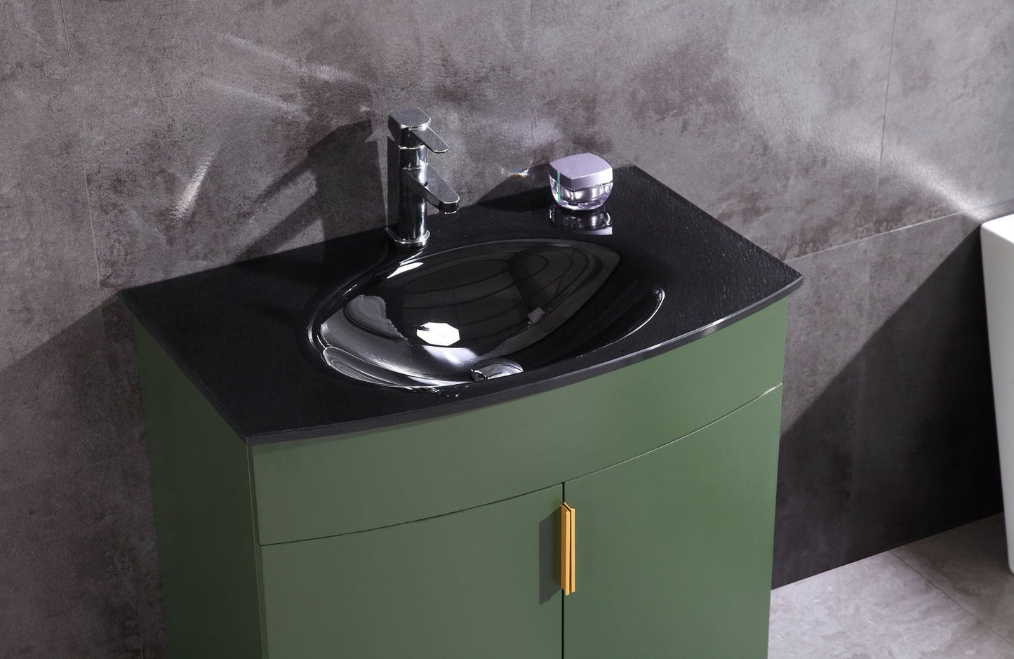 Legion Furniture WTM8130-30-VG-PVC Legion Furniture WTM8130-30-VG-PVC 30" Vogue Green Bathroom Vanity - PVC