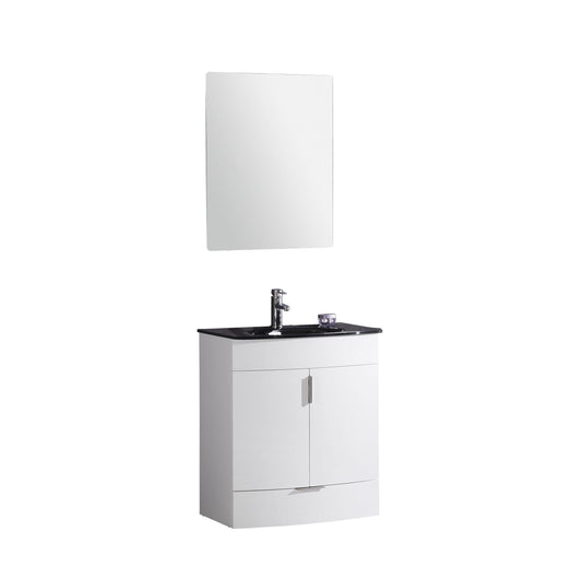 Legion Furniture WTM8130-30-W-PVC Legion Furniture WTM8130-30-W-PVC 30" White Bathroom Vanity - PVC