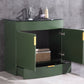 Legion Furniture WTM8130-36-VG-PVC Legion Furniture WTM8130-36-VG-PVC 36" Vogue Green Bathroom Vanity - PVC