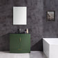 Legion Furniture WTM8130-36-VG-PVC Legion Furniture WTM8130-36-VG-PVC 36" Vogue Green Bathroom Vanity - PVC