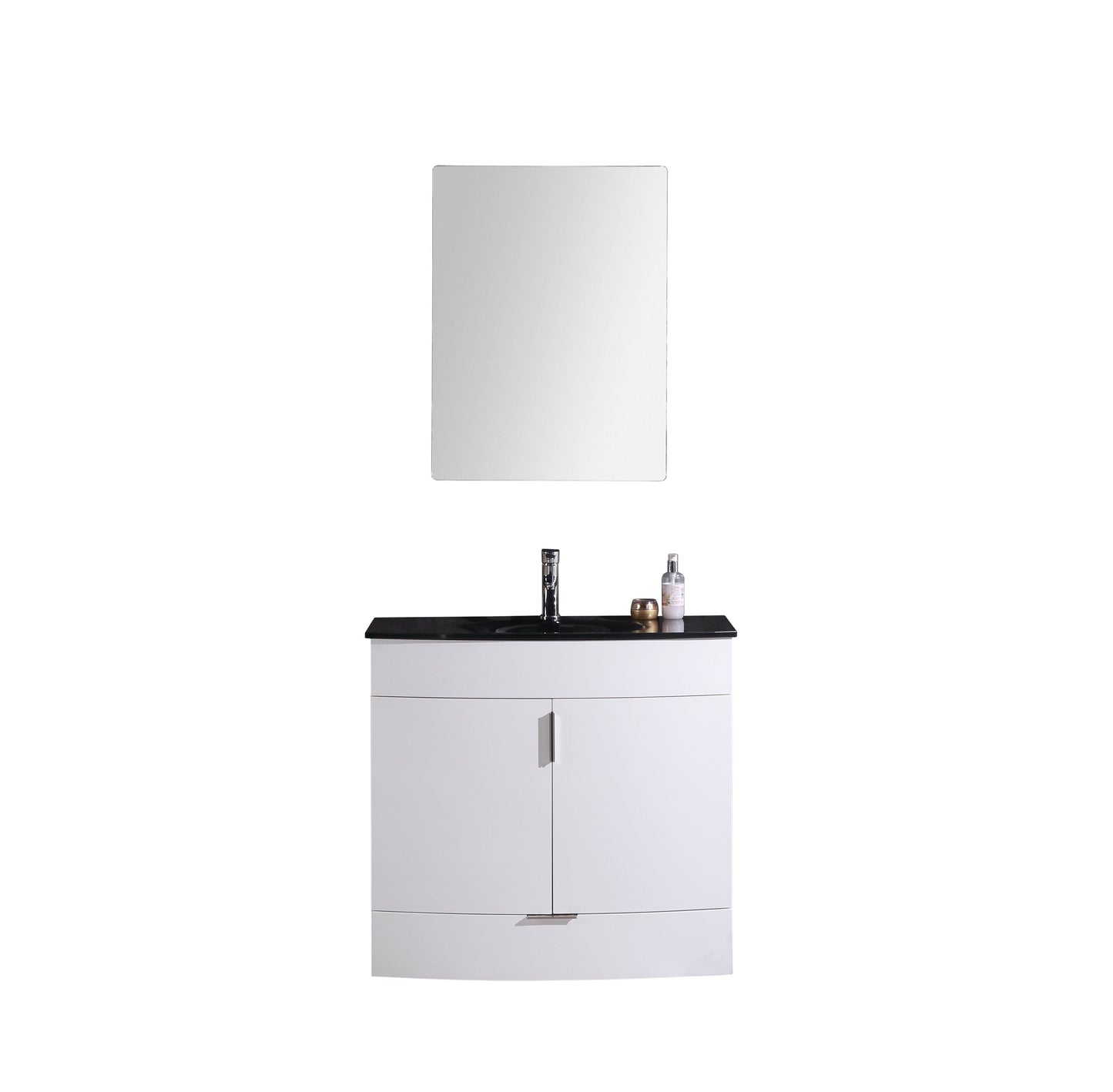 Legion Furniture WTM8130-36-W-PVC Legion Furniture WTM8130-36-W-PVC 36" White Bathroom Vanity - PVC