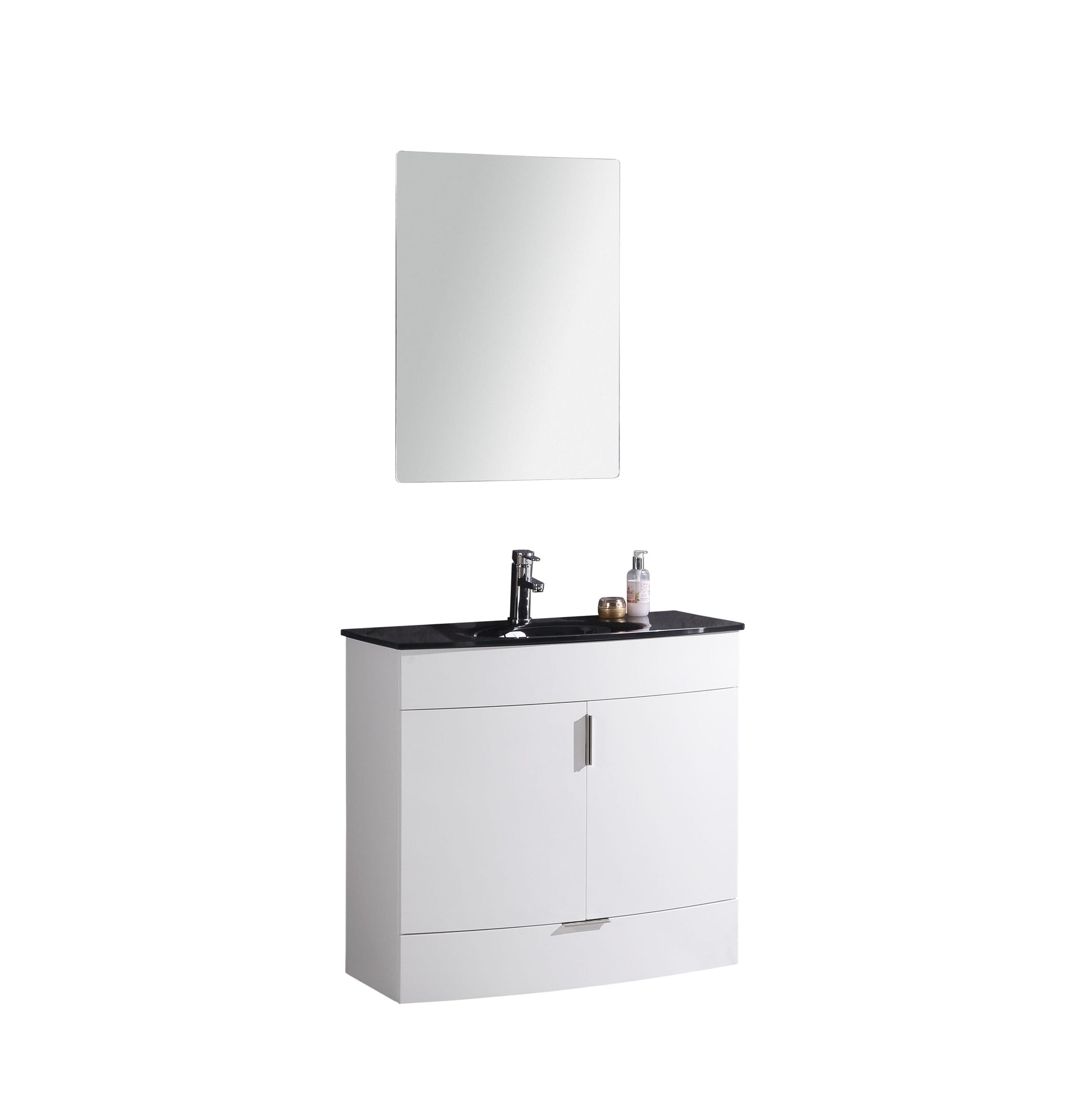 Legion Furniture WTM8130-36-W-PVC Legion Furniture WTM8130-36-W-PVC 36" White Bathroom Vanity - PVC