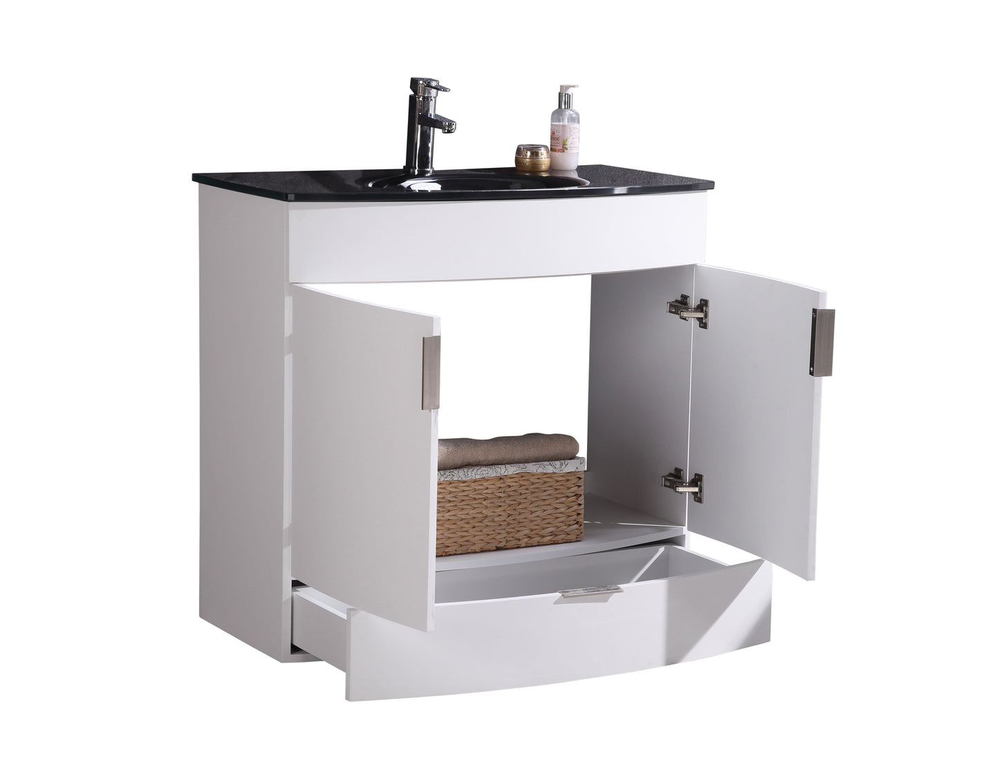 Legion Furniture WTM8130-36-W-PVC Legion Furniture WTM8130-36-W-PVC 36" White Bathroom Vanity - PVC