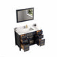 Legion Furniture WV2248-B Legion Furniture WV2248-B 48" Blue Finish Sink Vanity Cabinet with Carrara White Top