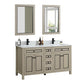 Legion Furniture WV2260-O Legion Furniture WV2260-O 60" Light Oak Finish Sink Vanity Cabinet with Carrara White Top